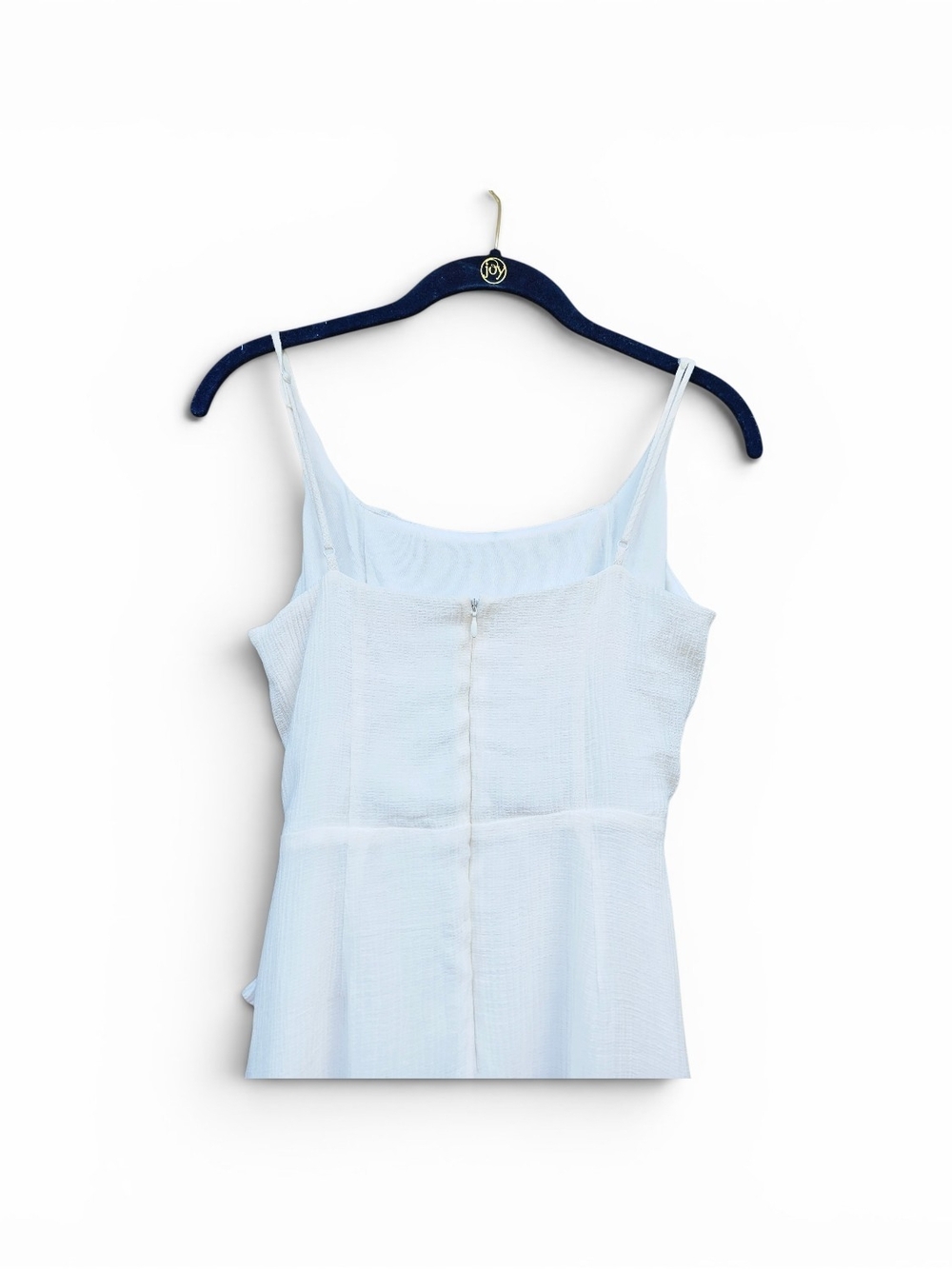 Gianni Bini GB White Gauze Ruffle Wrap Mini Dress Size Small - Picture 5 of 7